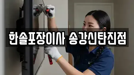 한솔포장이사 송강신탄진점